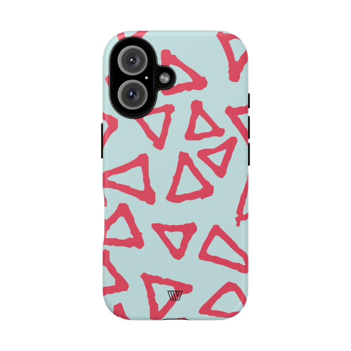 Triangle Doodle Tough Protective Phone Case