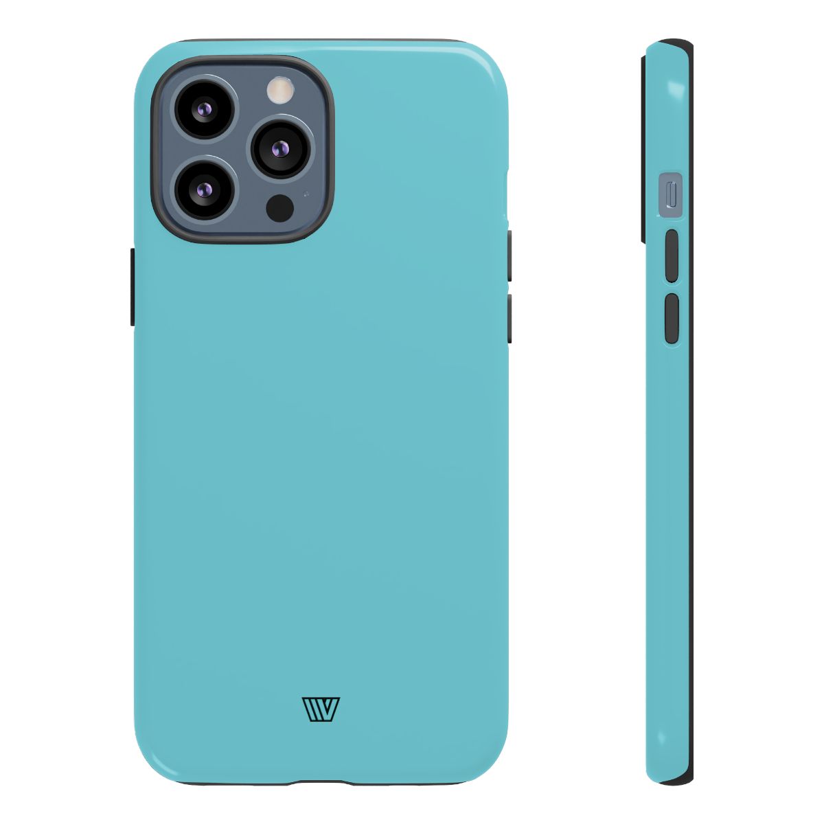 Tough Phone Case CYAN with Impact-Resistant Dual Layer