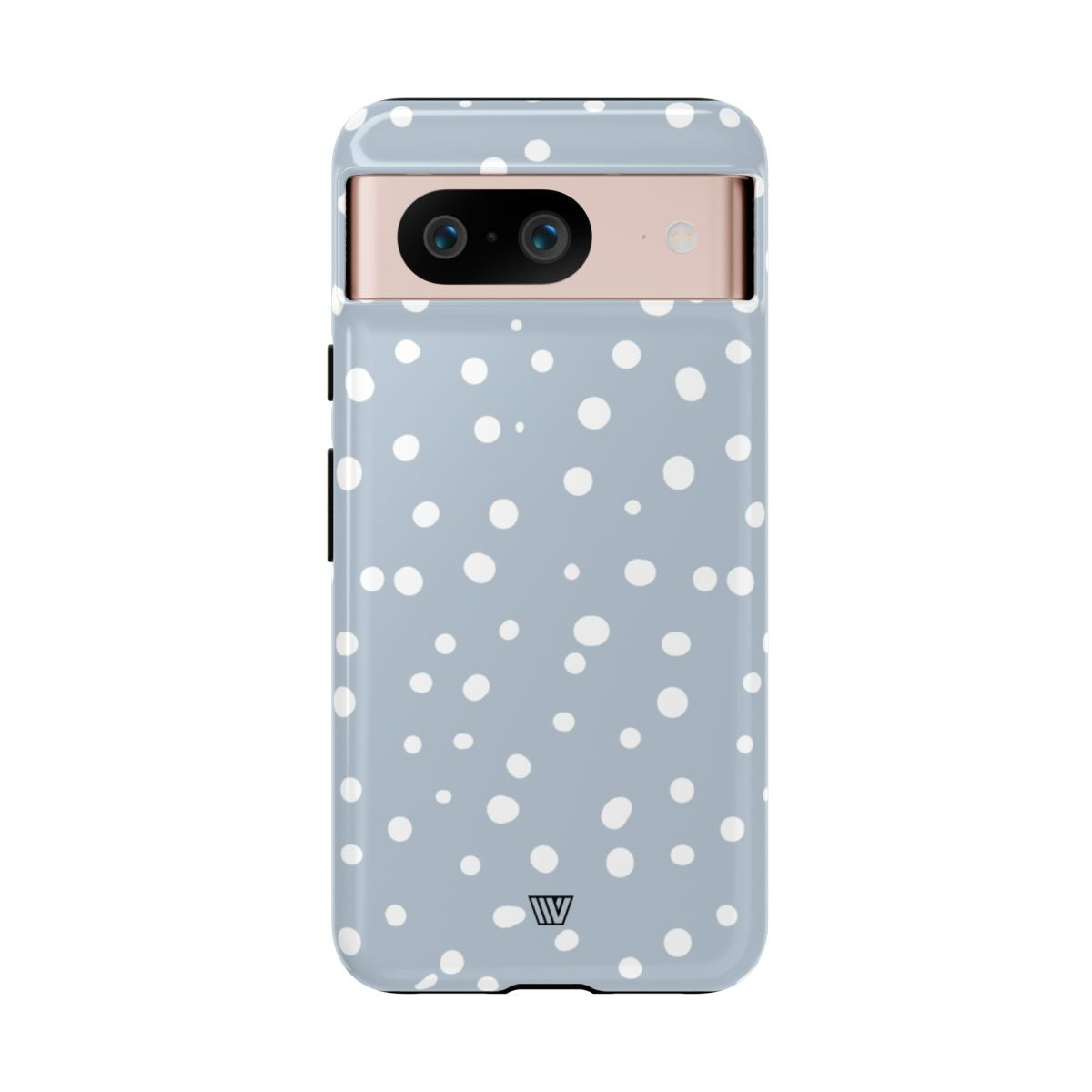 Blue Haze Dots Tough Phone Case Dual-Layer Protective Phone Case