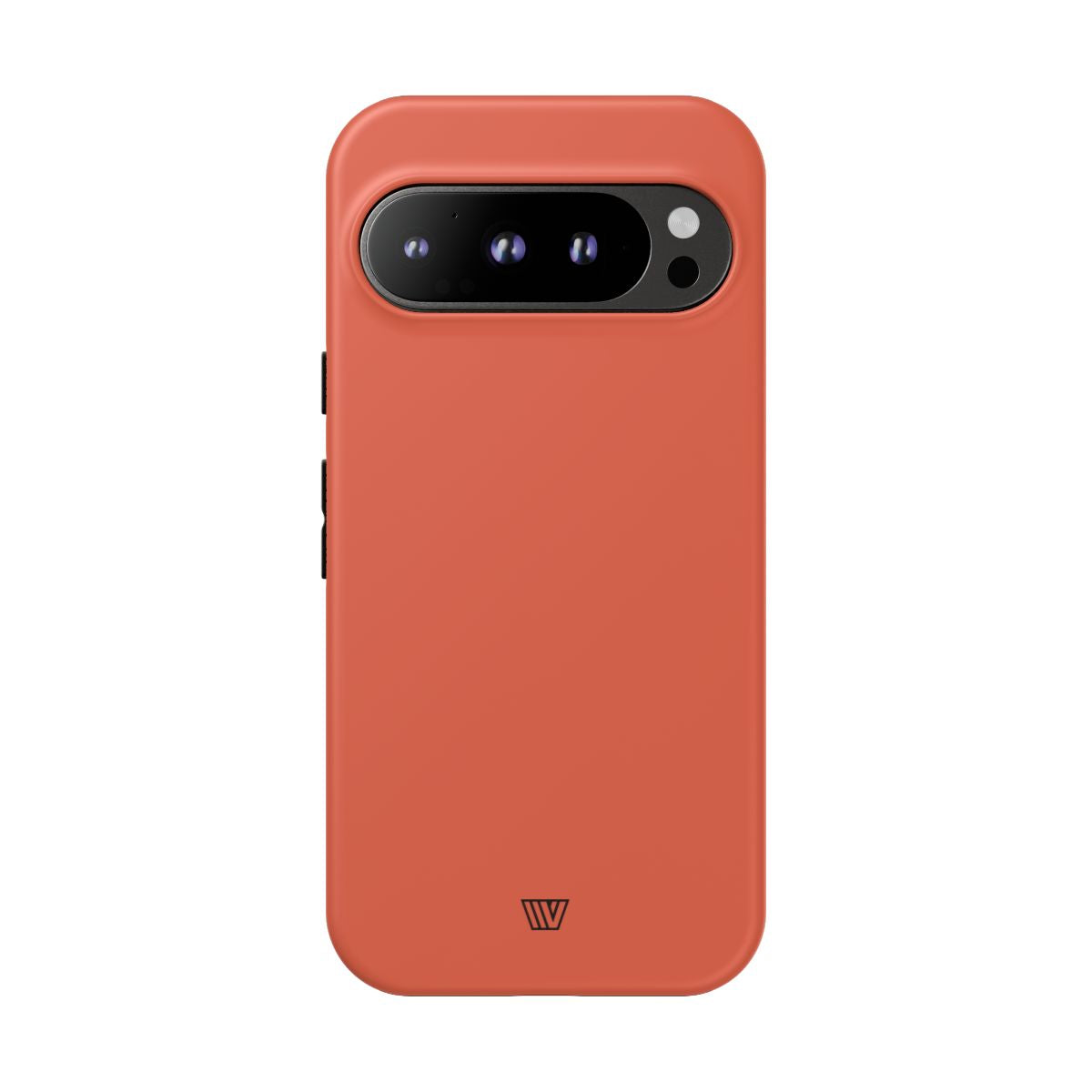 Burnt Sienna Tough Phone Case Dual-Layer Protection