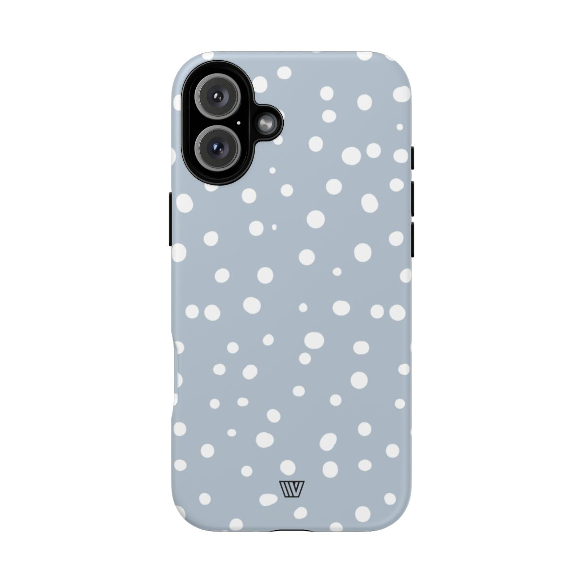 Blue Haze Dots Tough Phone Case Dual-Layer Protective Phone Case