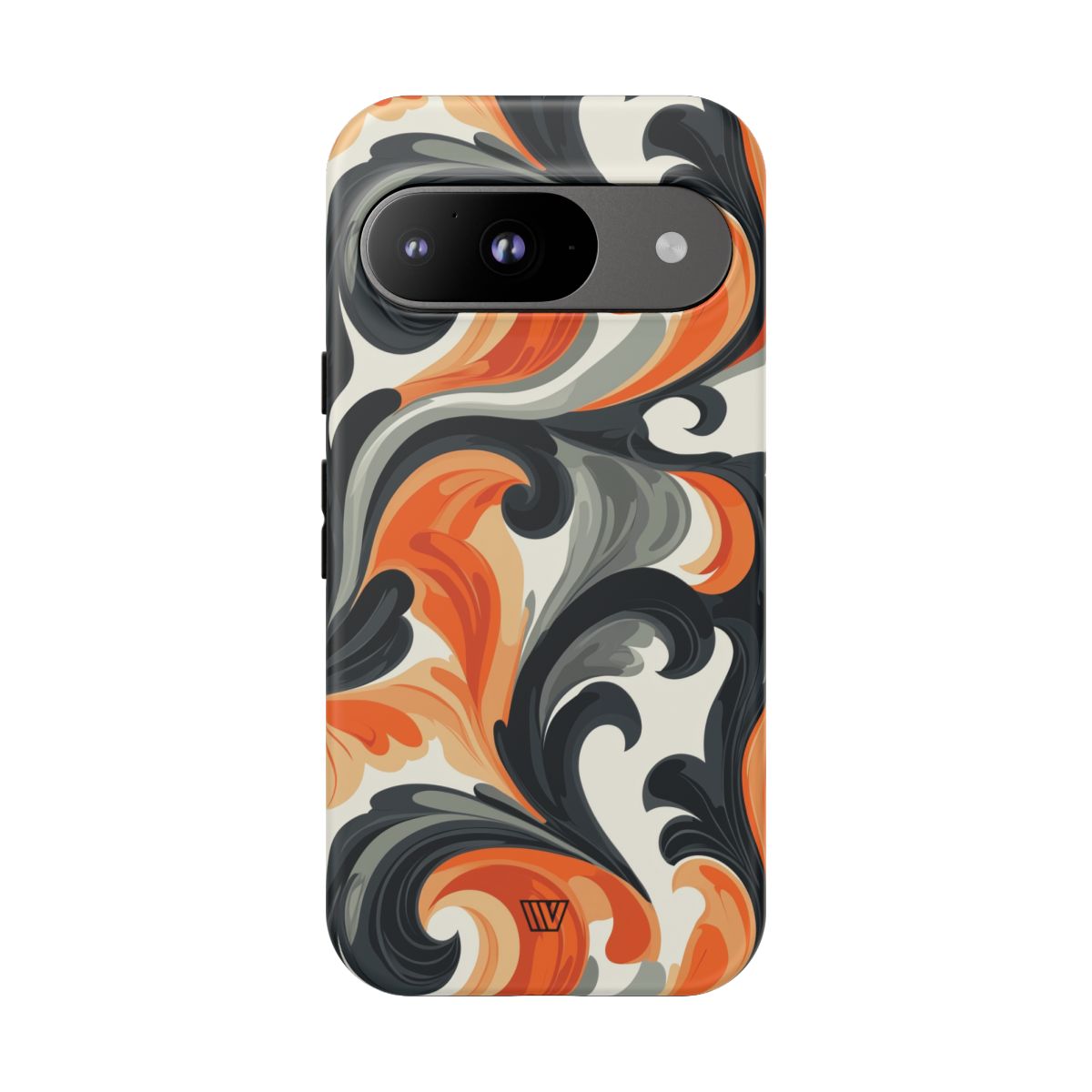 Tough Phone Case Baroque Swirl Polycarbonate Shell Trovvve