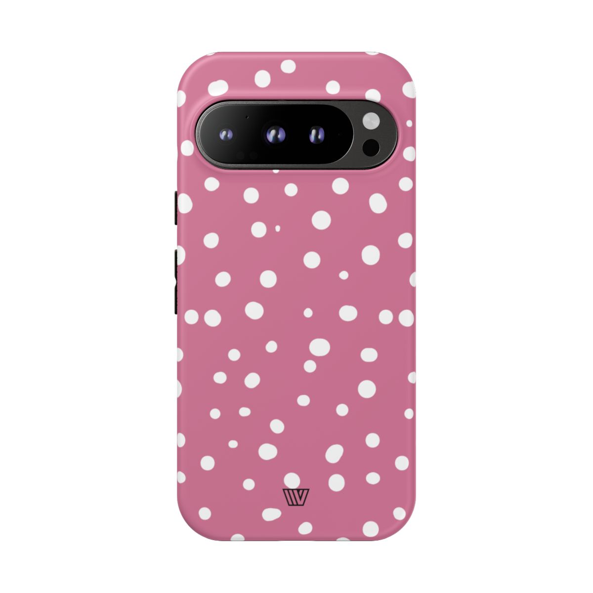 Blush Red Dots Tough Phone Case