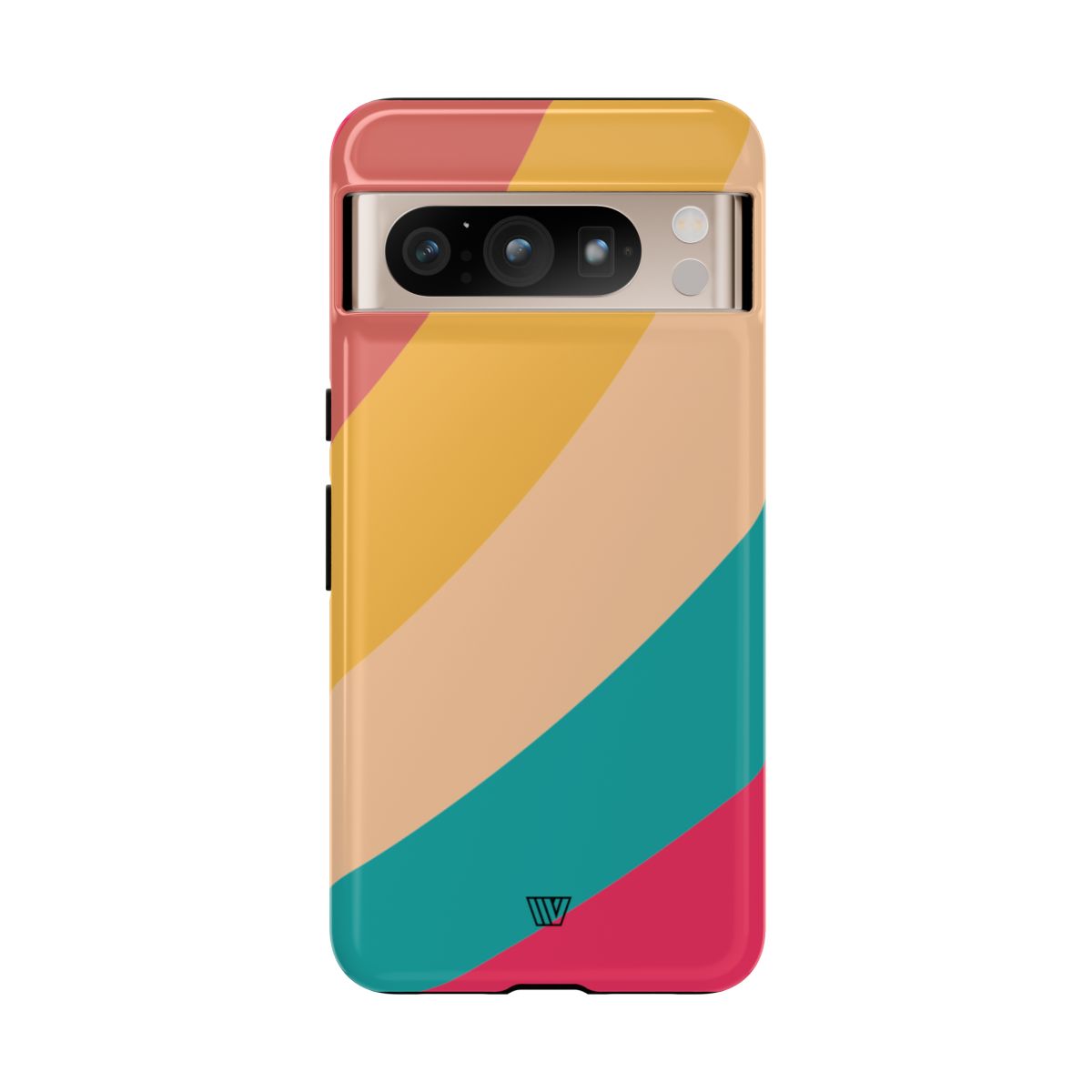Rainbow Tough Phone Case Durable Impact-Resistant Shell SUMMER BY THE SEA