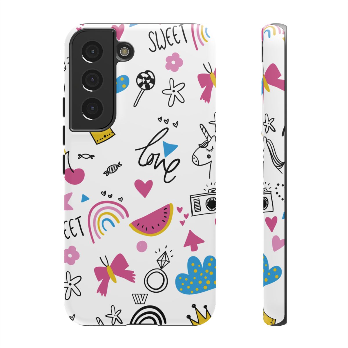 Tough Impact Resistant Phone Case SWEET LOVE