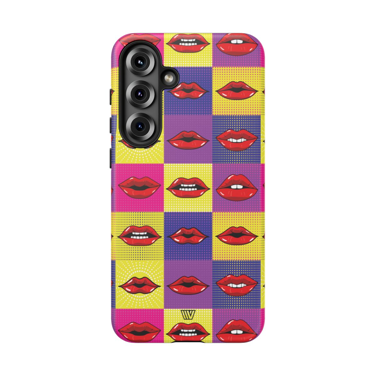 Tough Phone Case Dual-layer Protection POP ART LIPS