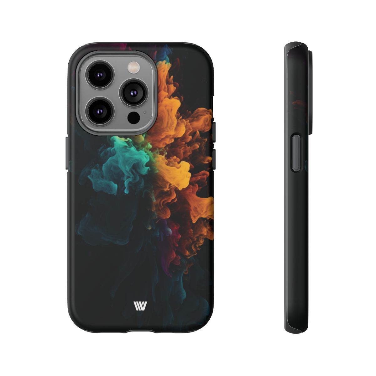 Tough Phone Case Dual-Layer Protection Color Burst