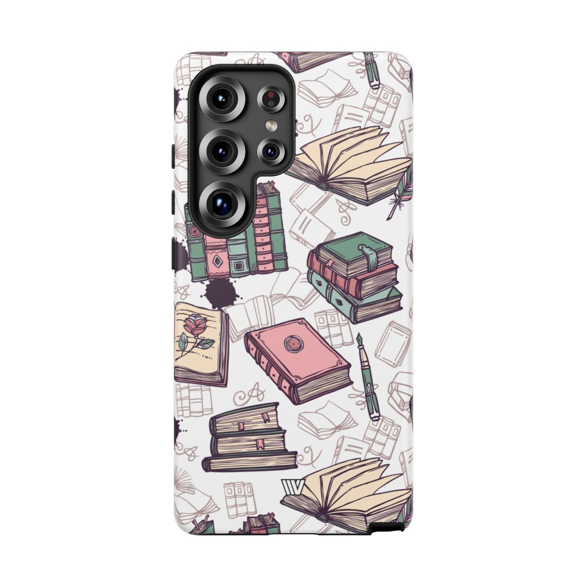 Tough Phone Case Impact Resistant Dual-layer Protective - BOOK LOVER