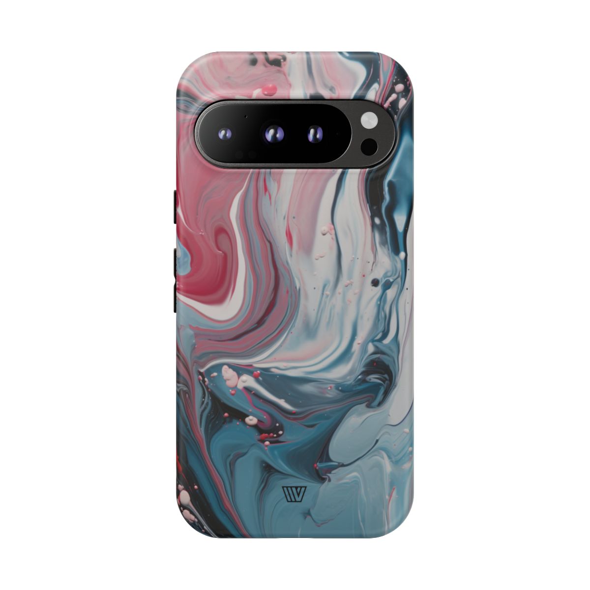 Blue Pastel Swirl Tough Phone Case