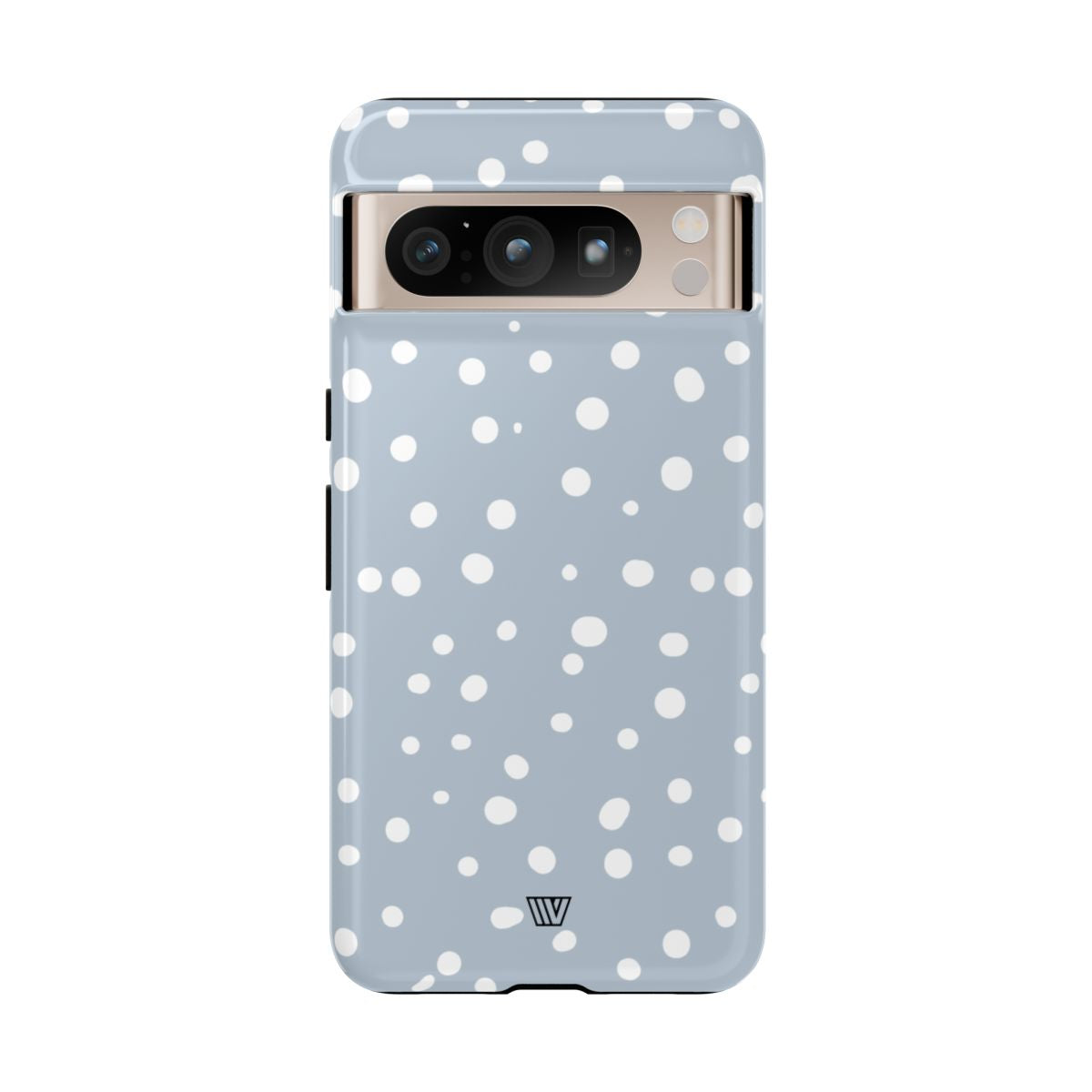 Blue Haze Dots Tough Phone Case Dual-Layer Protective Phone Case