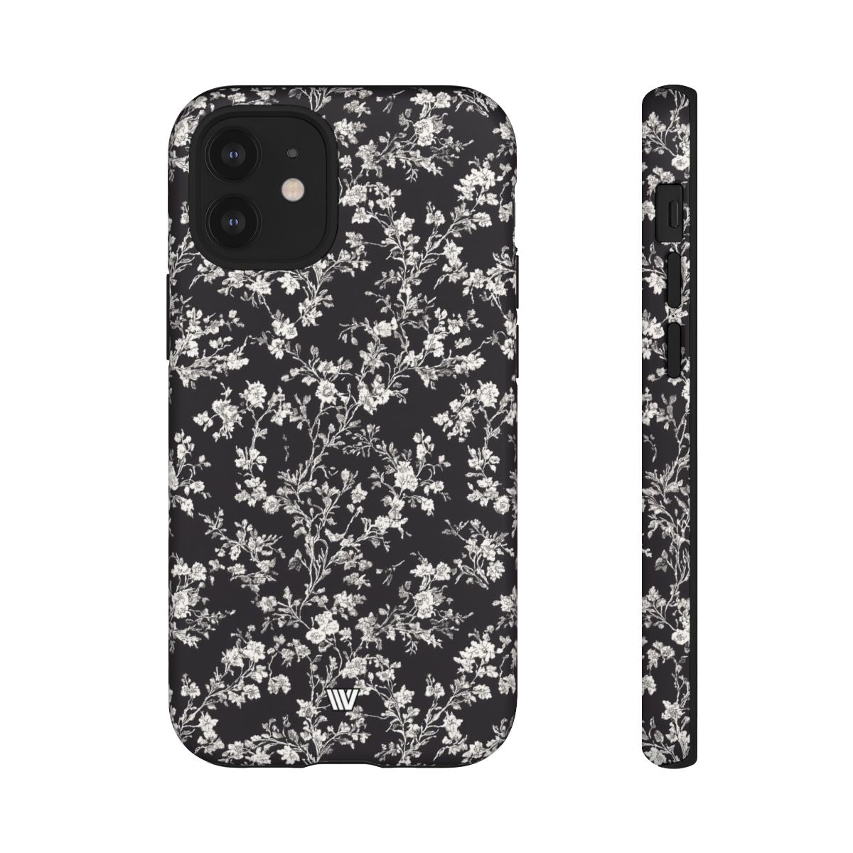 Tough Phone Case Impact Resistant Dual-Layer INKED PETALS