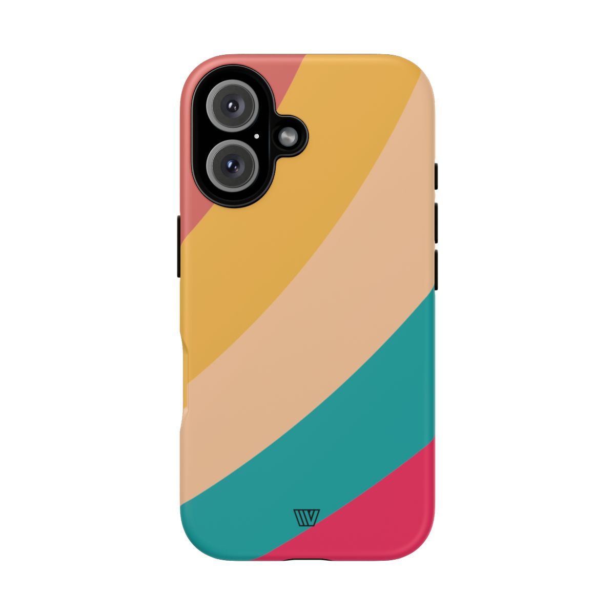 Rainbow Tough Phone Case Durable Impact-Resistant Shell SUMMER BY THE SEA