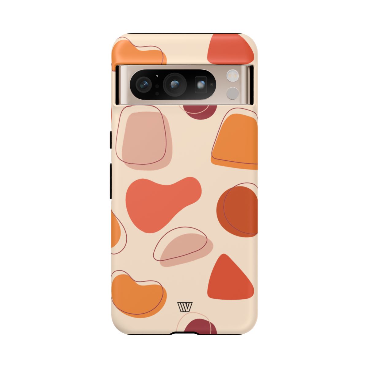 Tough Impact-Resistant Phone Case with Dual Layer WARM SHAPES