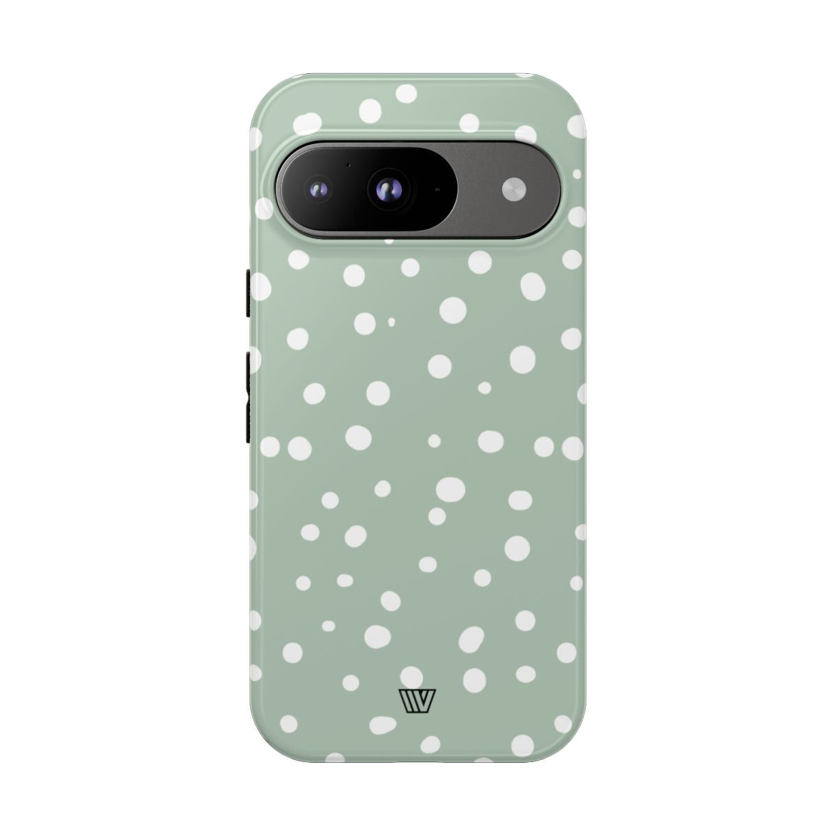 Pastel Green Dots Tough Phone Case