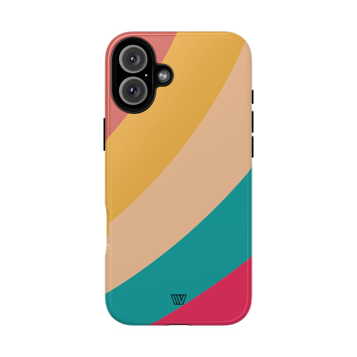 Rainbow Tough Phone Case Durable Impact-Resistant Shell SUMMER BY THE SEA