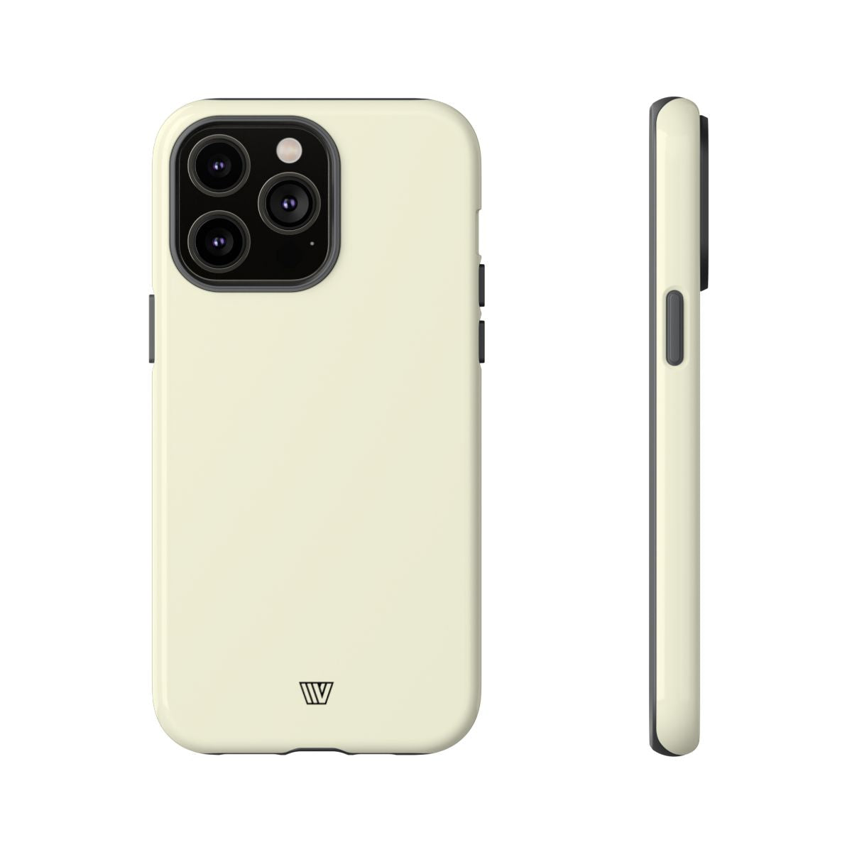 Tough Ivory Phone Case Dual Layer Impact-Resistant Trovvve