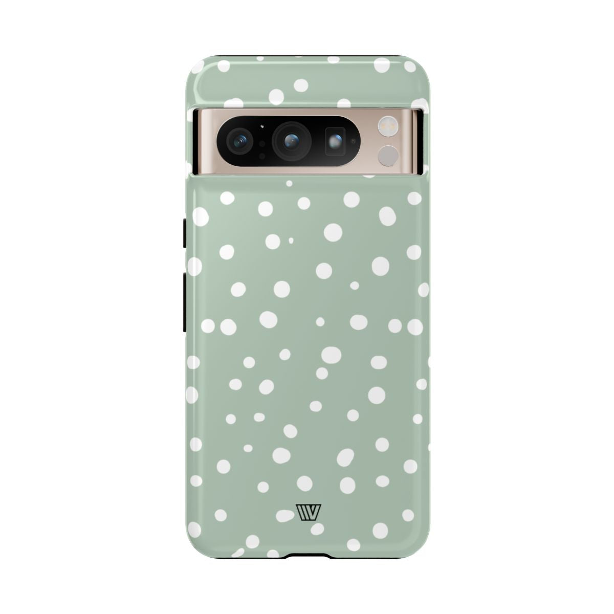 Pastel Green Dots Tough Phone Case