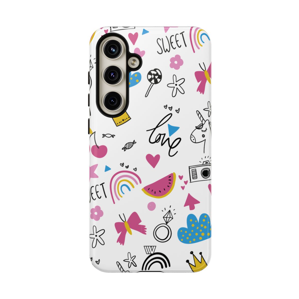 Tough Impact Resistant Phone Case SWEET LOVE