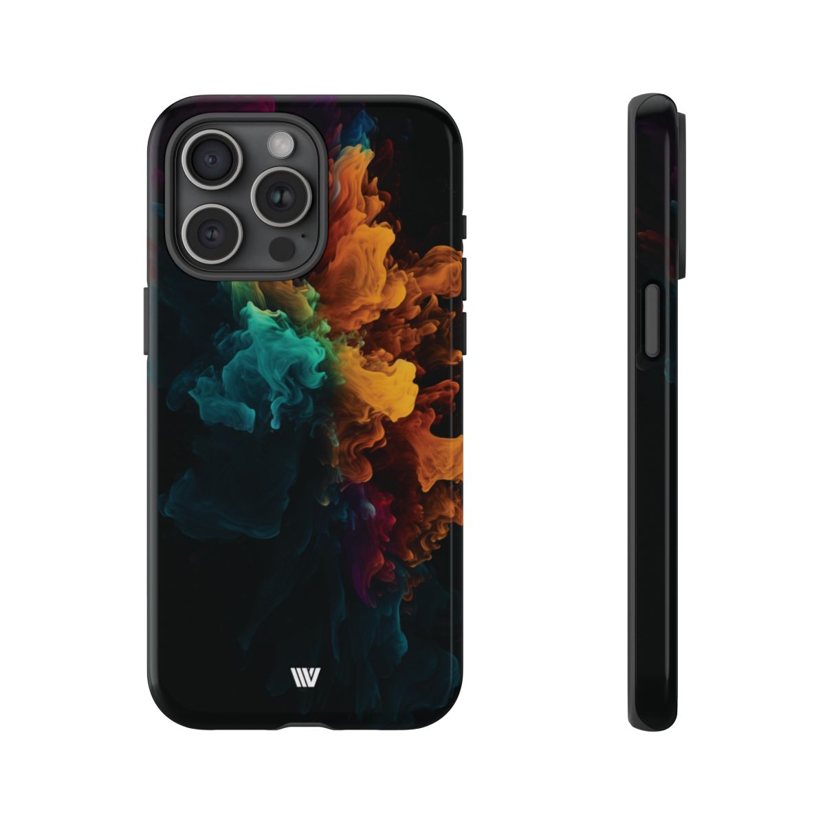 Tough Phone Case Dual-Layer Protection Color Burst