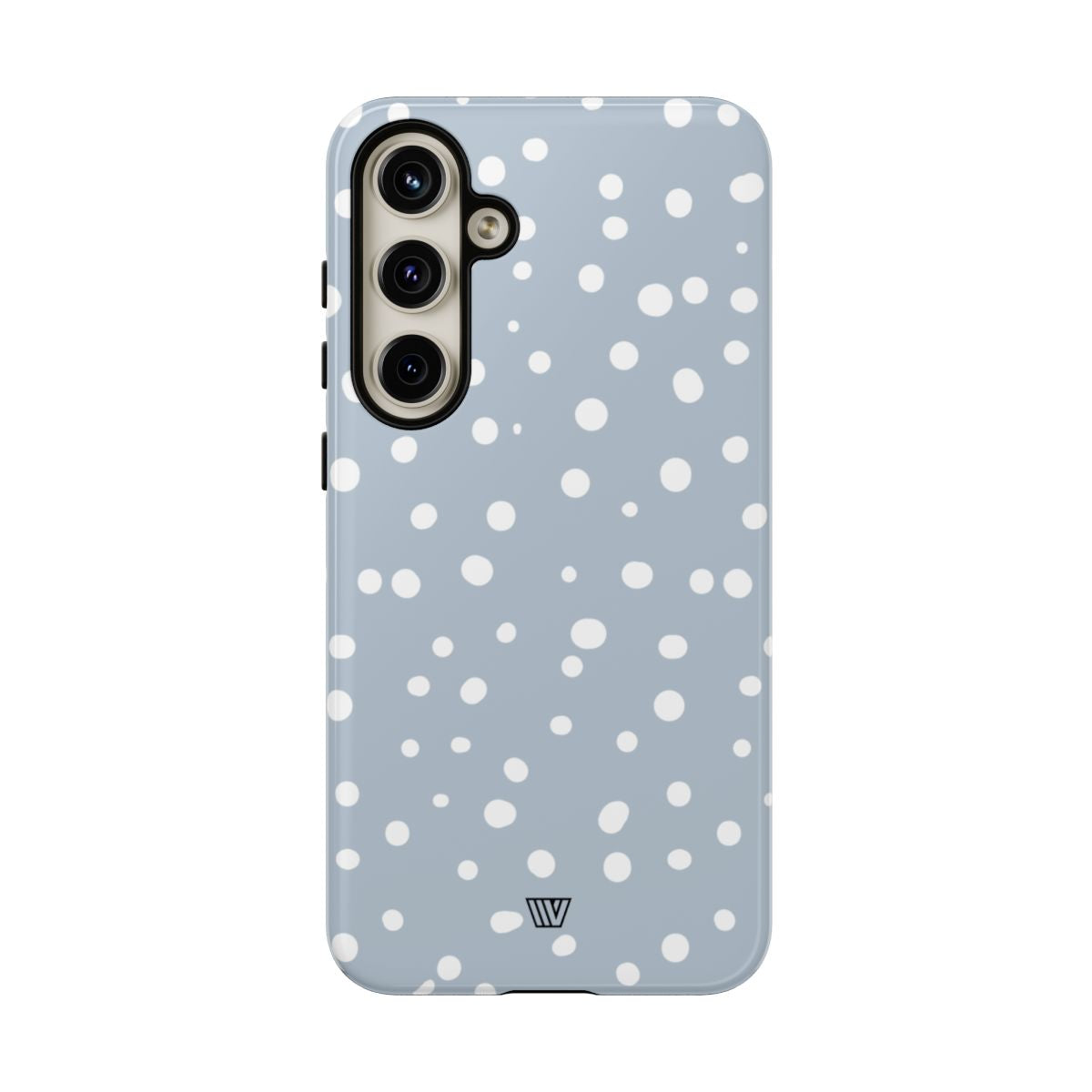 Blue Haze Dots Tough Phone Case Dual-Layer Protective Phone Case