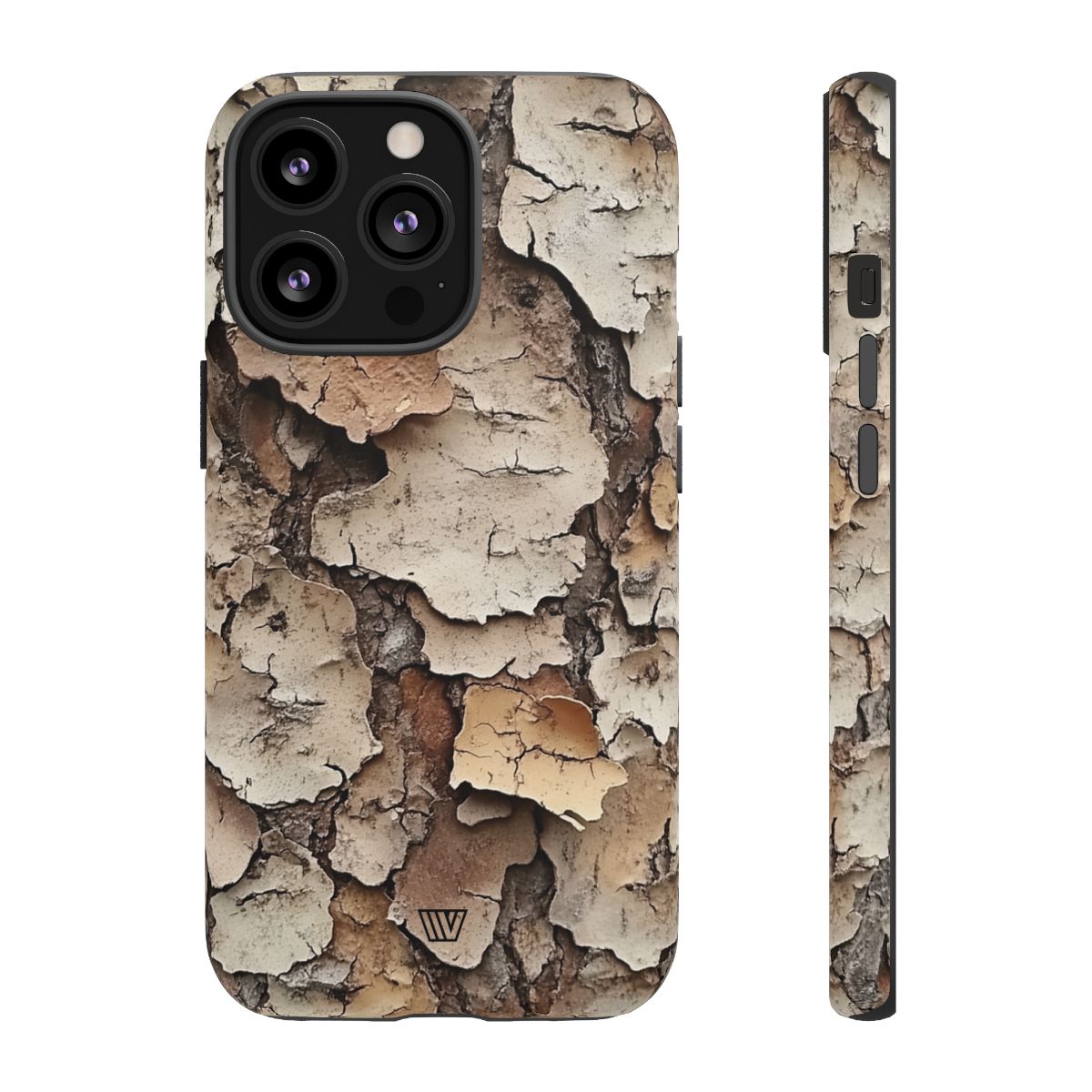 Tough Phone Case Dual-Layer Protection TREE BARK