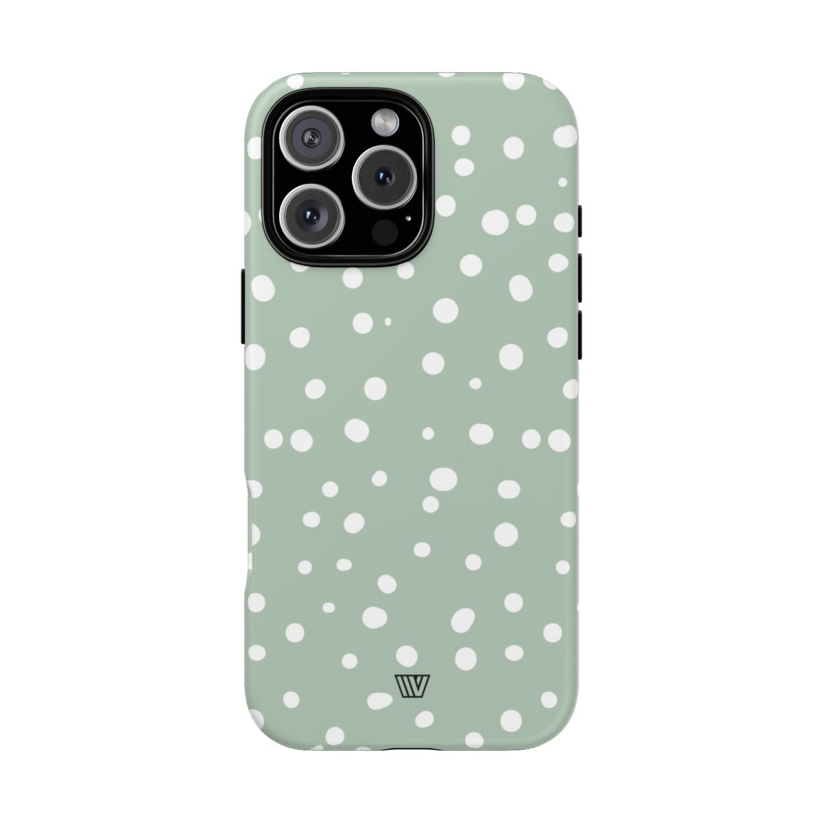 Pastel Green Dots Tough Phone Case