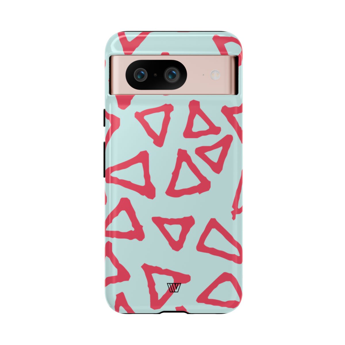 Triangle Doodle Tough Protective Phone Case