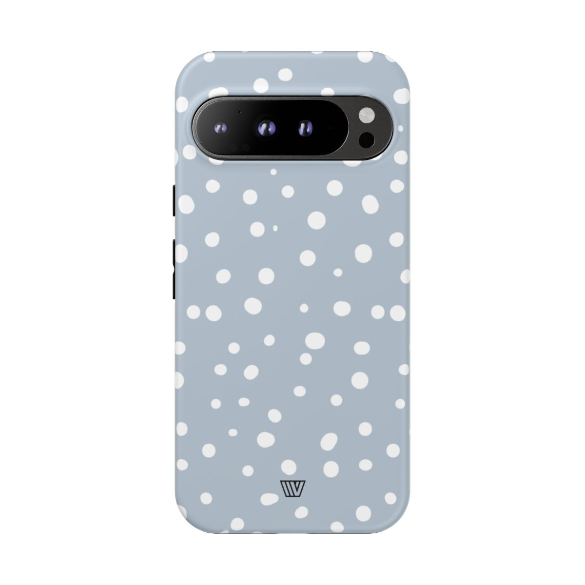 Blue Haze Dots Tough Phone Case Dual-Layer Protective Phone Case