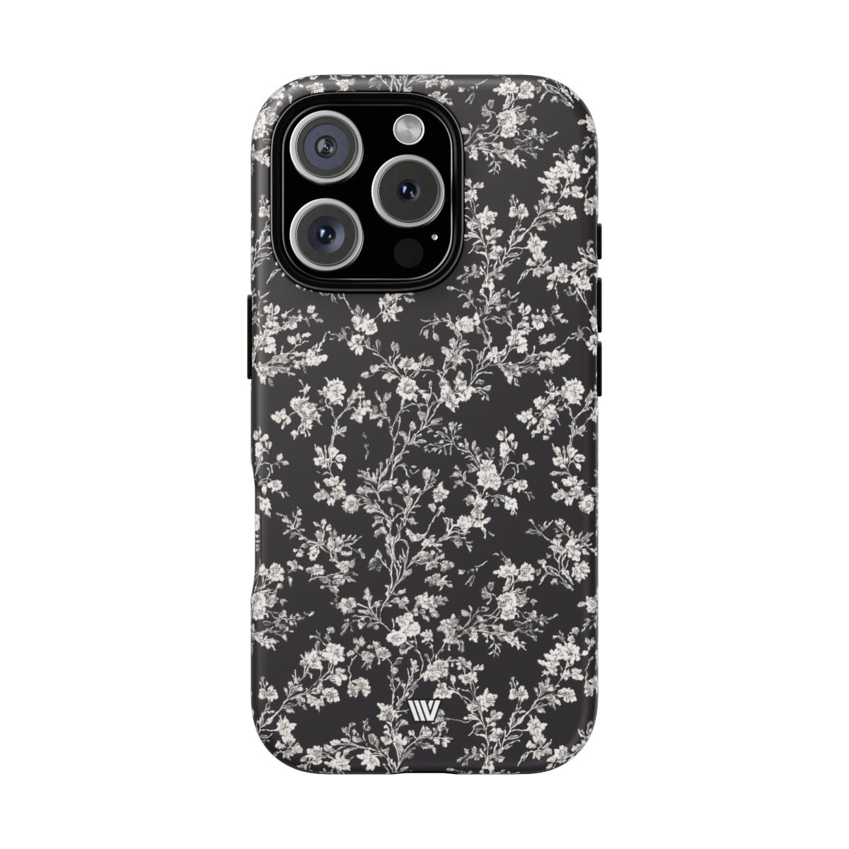 Tough Phone Case Impact Resistant Dual-Layer INKED PETALS