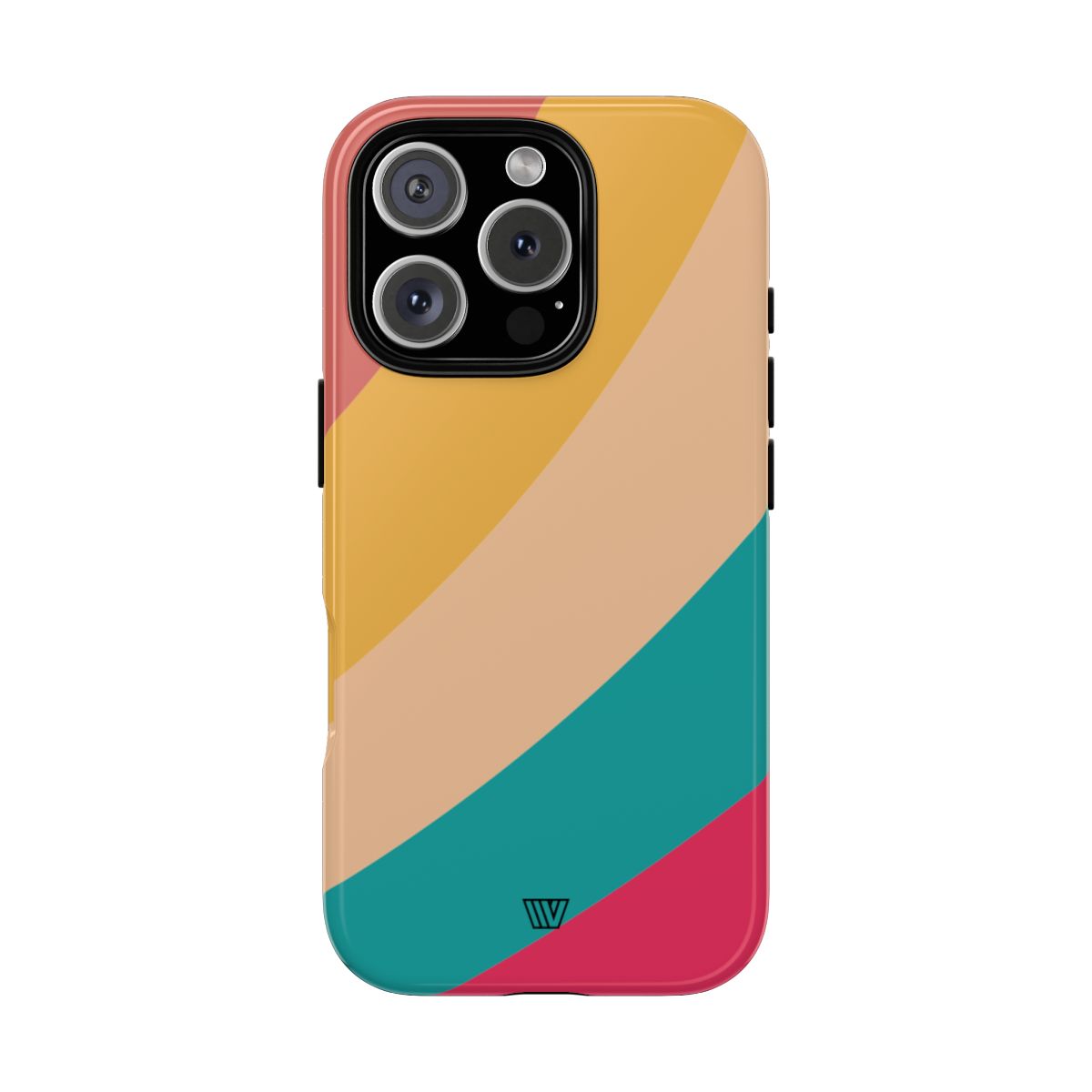 Rainbow Tough Phone Case Durable Impact-Resistant Shell SUMMER BY THE SEA