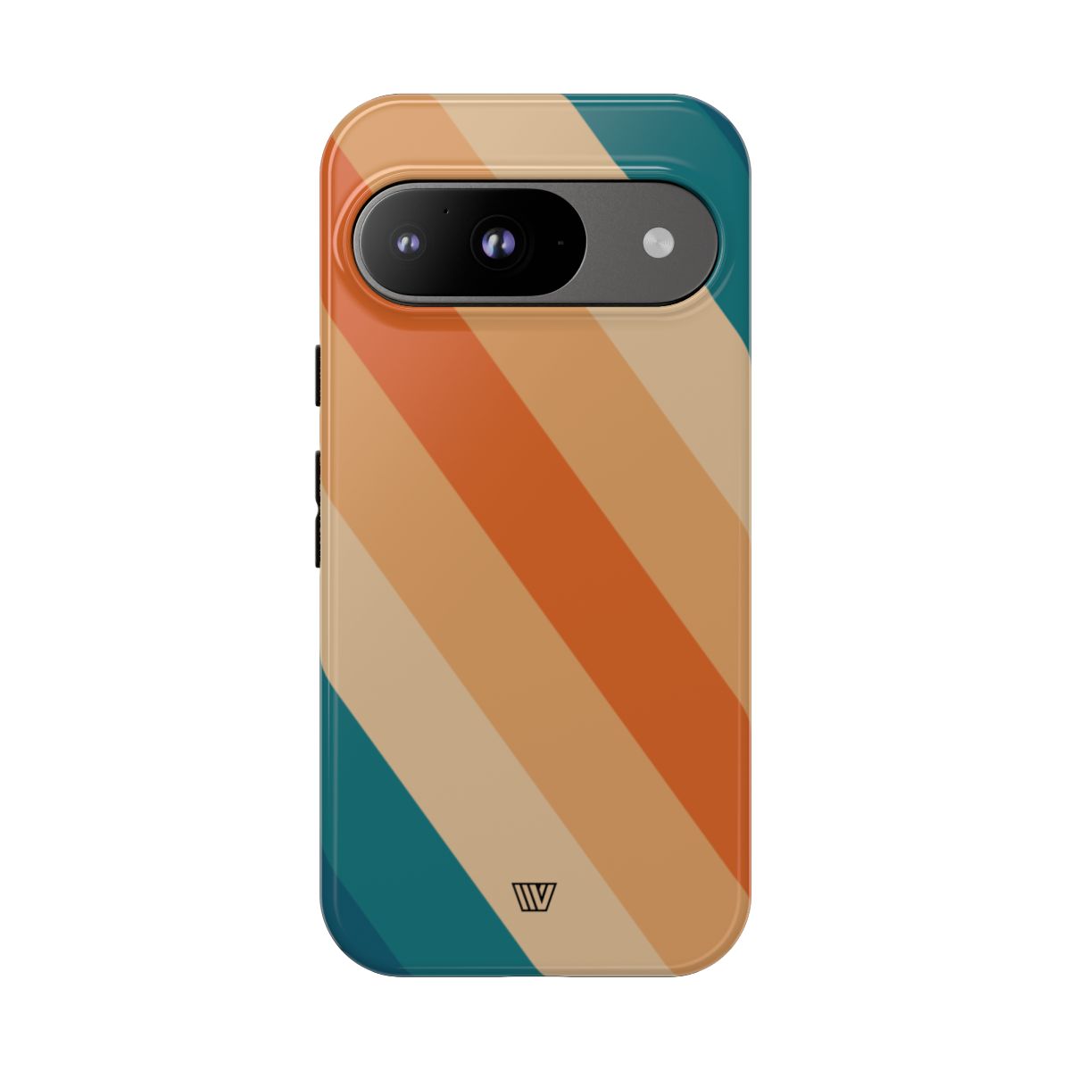 Retro Stripe Tough Phone Case 70s Style