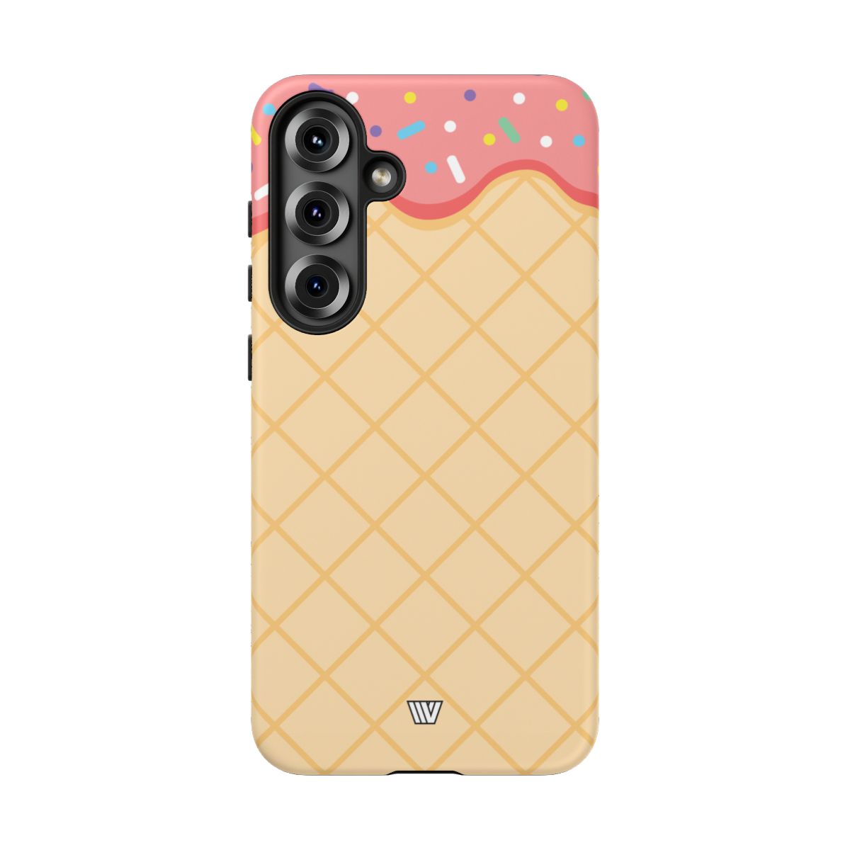 Ice Cream Cone Tough Phone Case Dual-Layer Protection