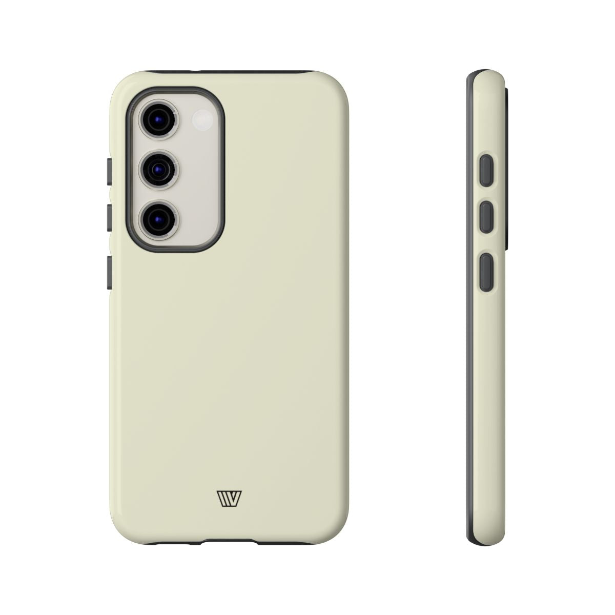 Tough Ivory Phone Case Dual Layer Impact-Resistant Trovvve