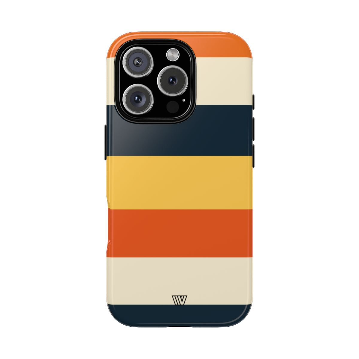 Beach Sunset Stripes Tough Phone Case