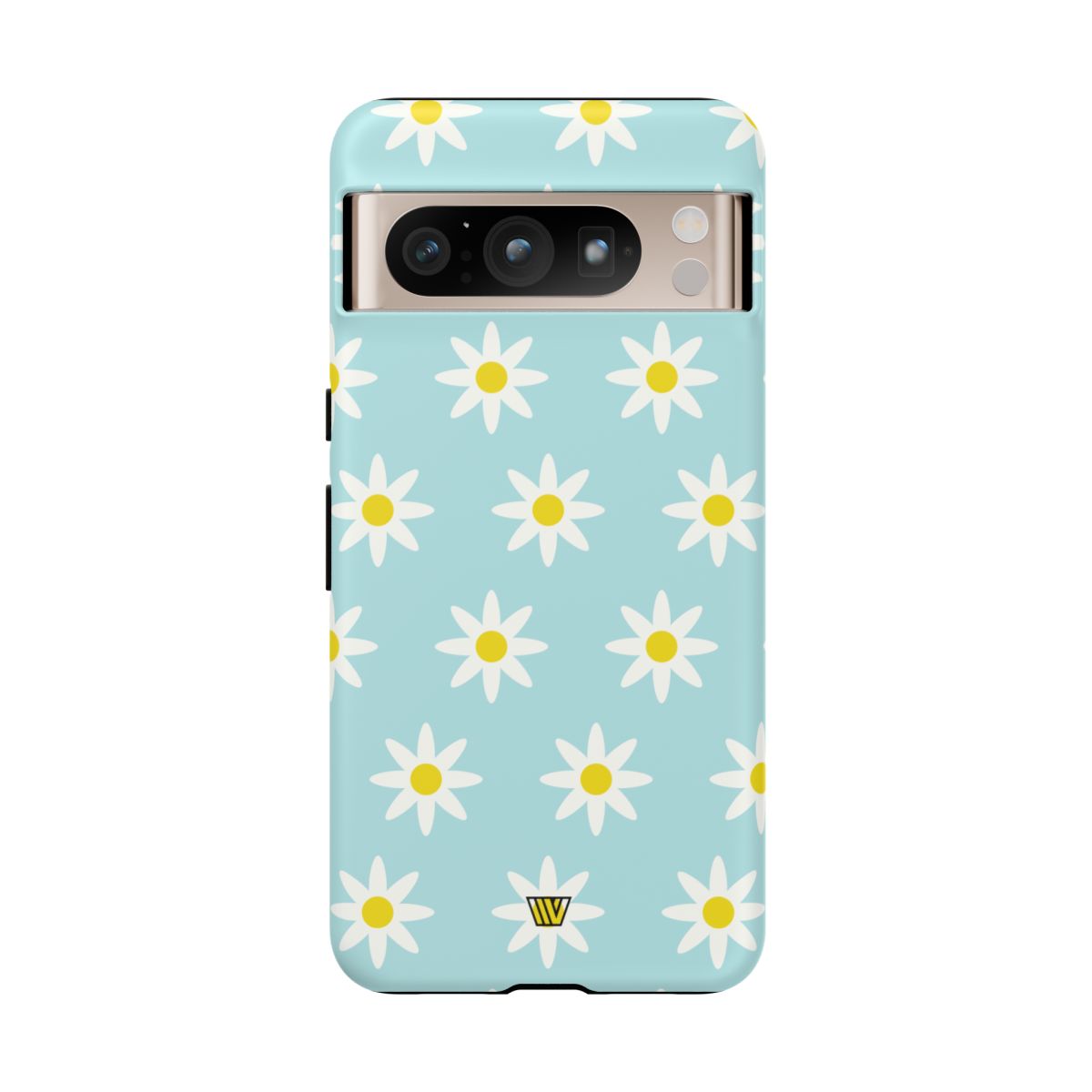 Tough Phone Case Dual Layer Impact Resistant DOODLE DAISY