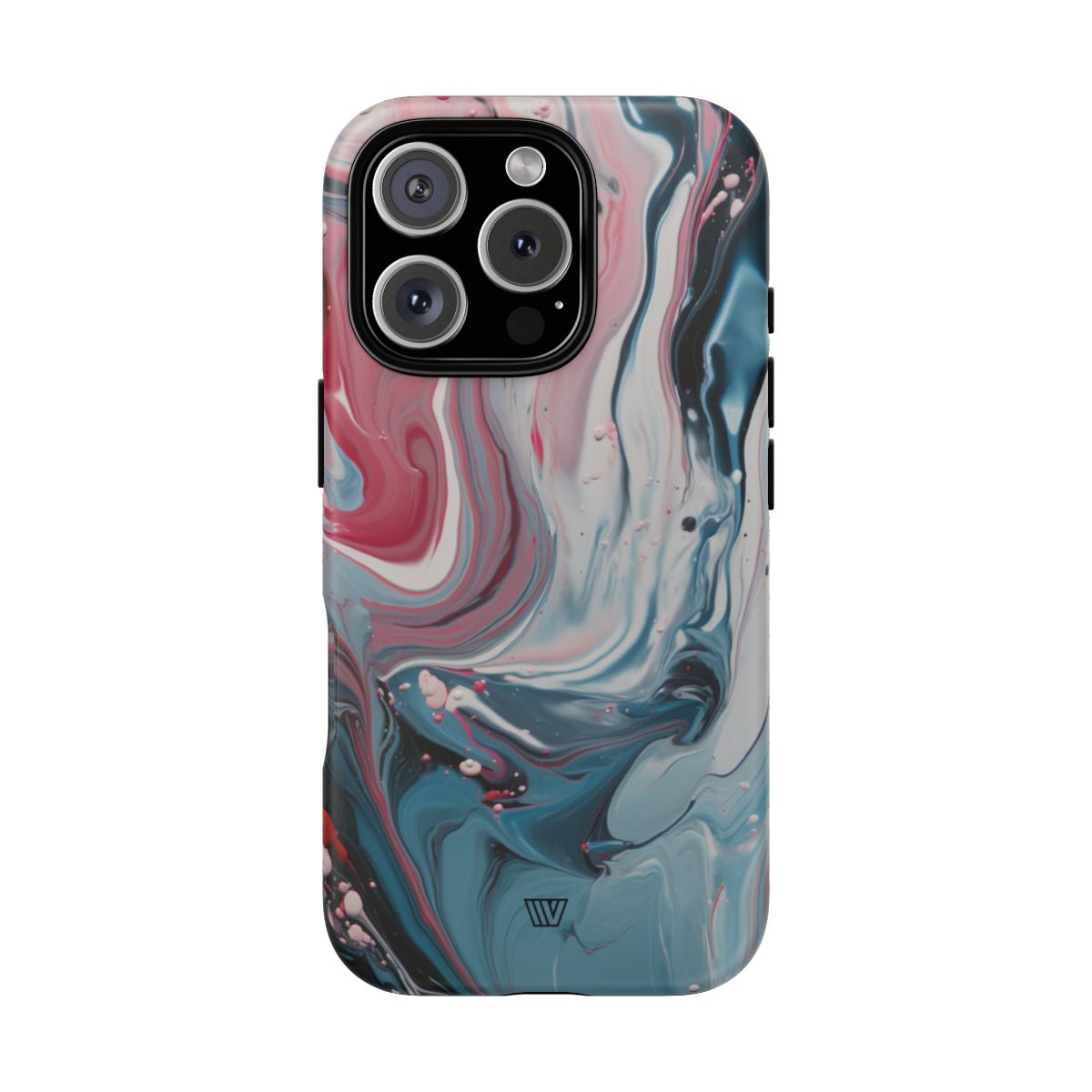 Blue Pastel Swirl Tough Phone Case