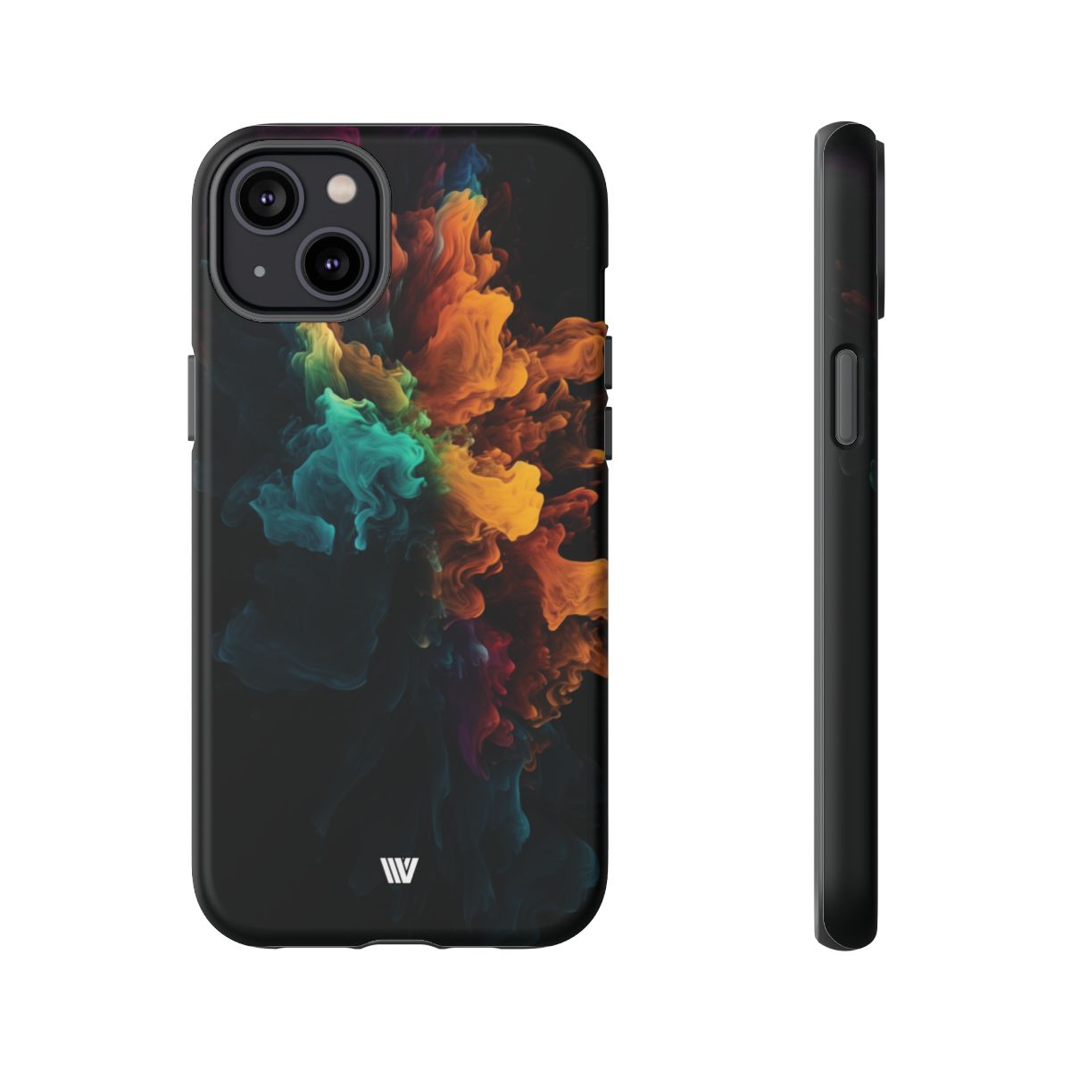 Tough Phone Case Dual-Layer Protection Color Burst
