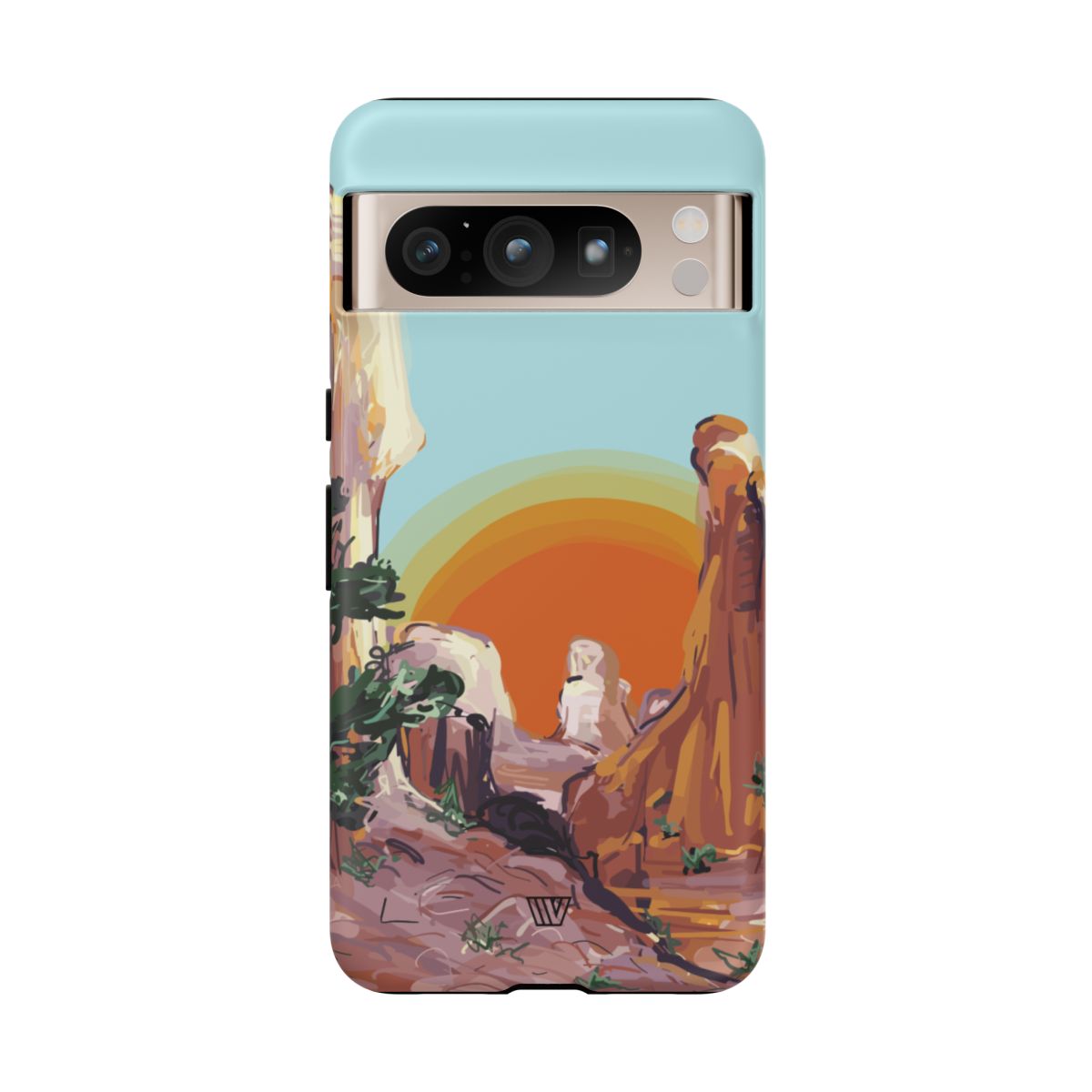 Tough Phone Case 8ft Drop Tested DESERT SUNRISE TROVVVE X EARTH FORMATIONS