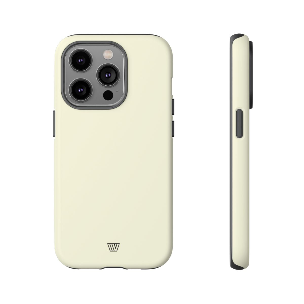 Tough Ivory Phone Case Dual Layer Impact-Resistant Trovvve
