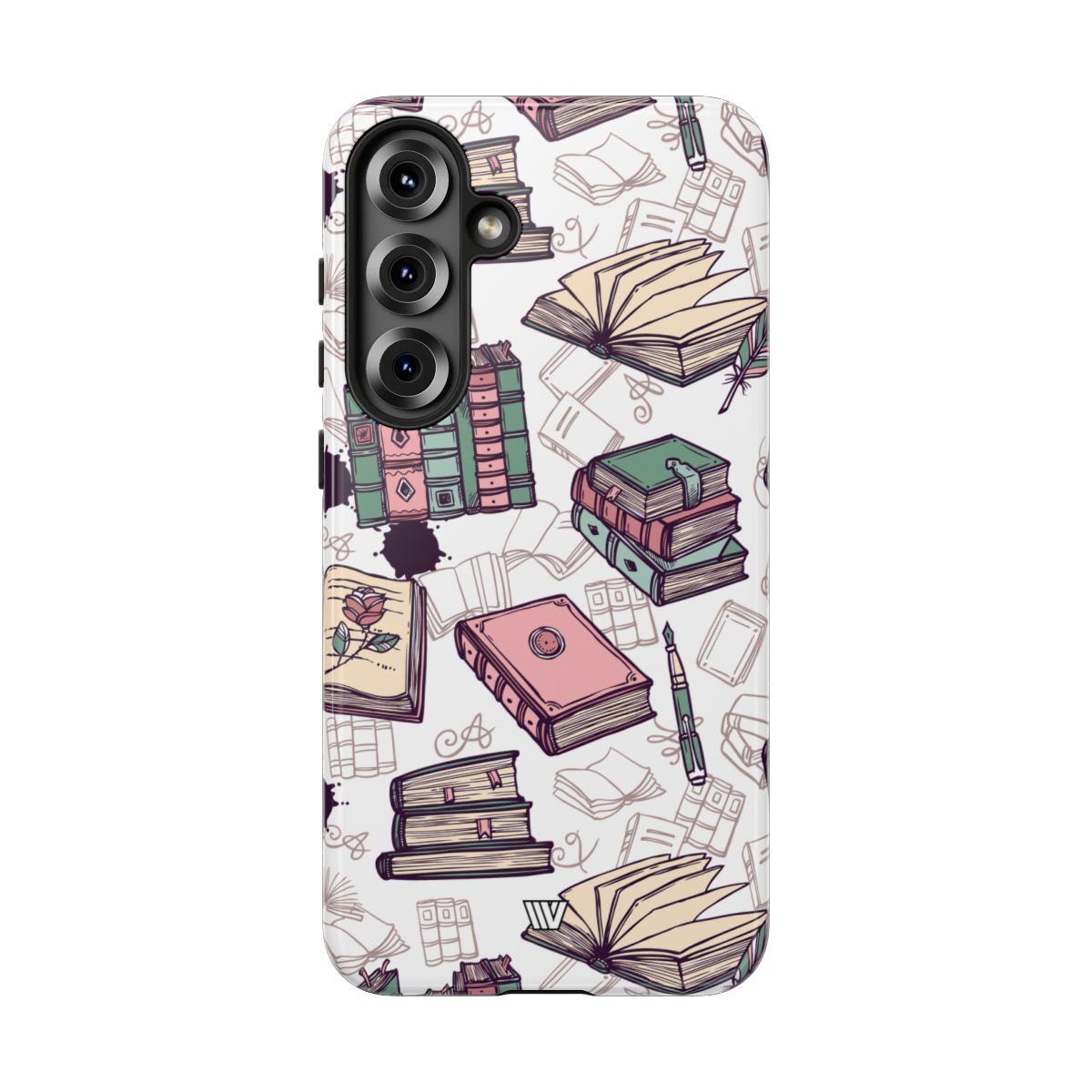Tough Phone Case Impact Resistant Dual-layer Protective - BOOK LOVER