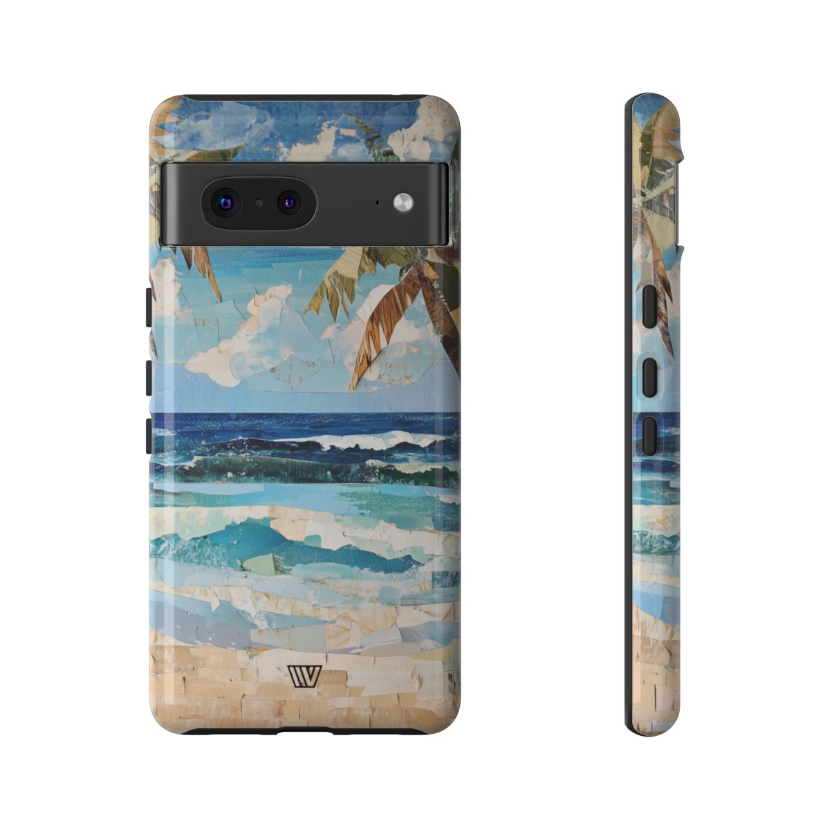 Tough Beach Collage Phone Case Protective Dual Layer Trovvve