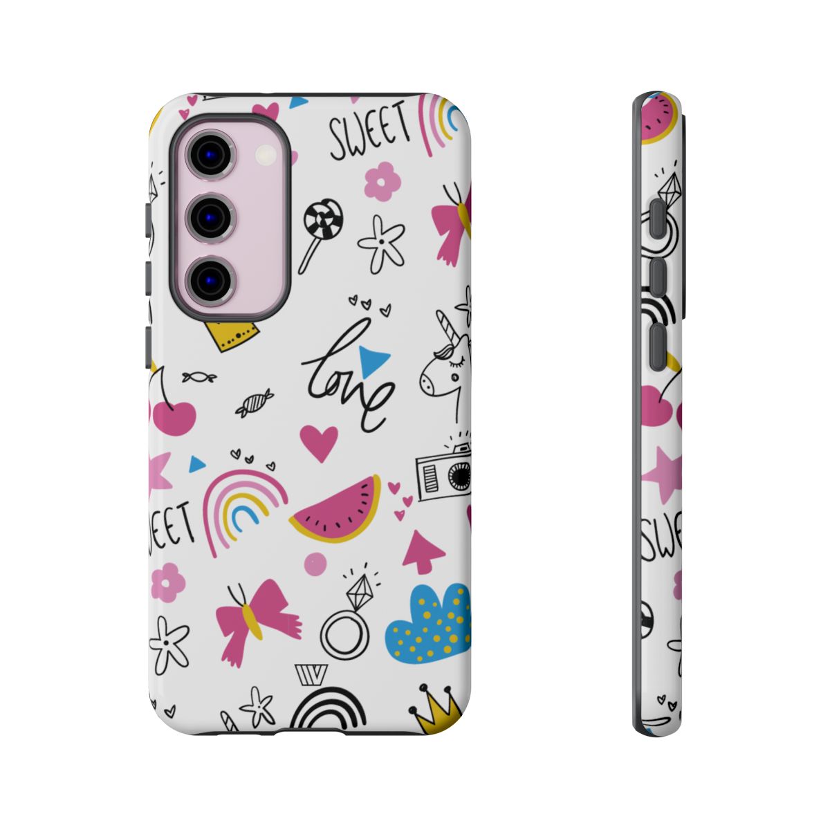 Tough Impact Resistant Phone Case SWEET LOVE
