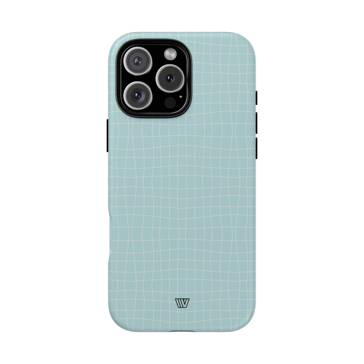 Tough Phone Case Polycarbonate Dual-Layer BLUE WICKER