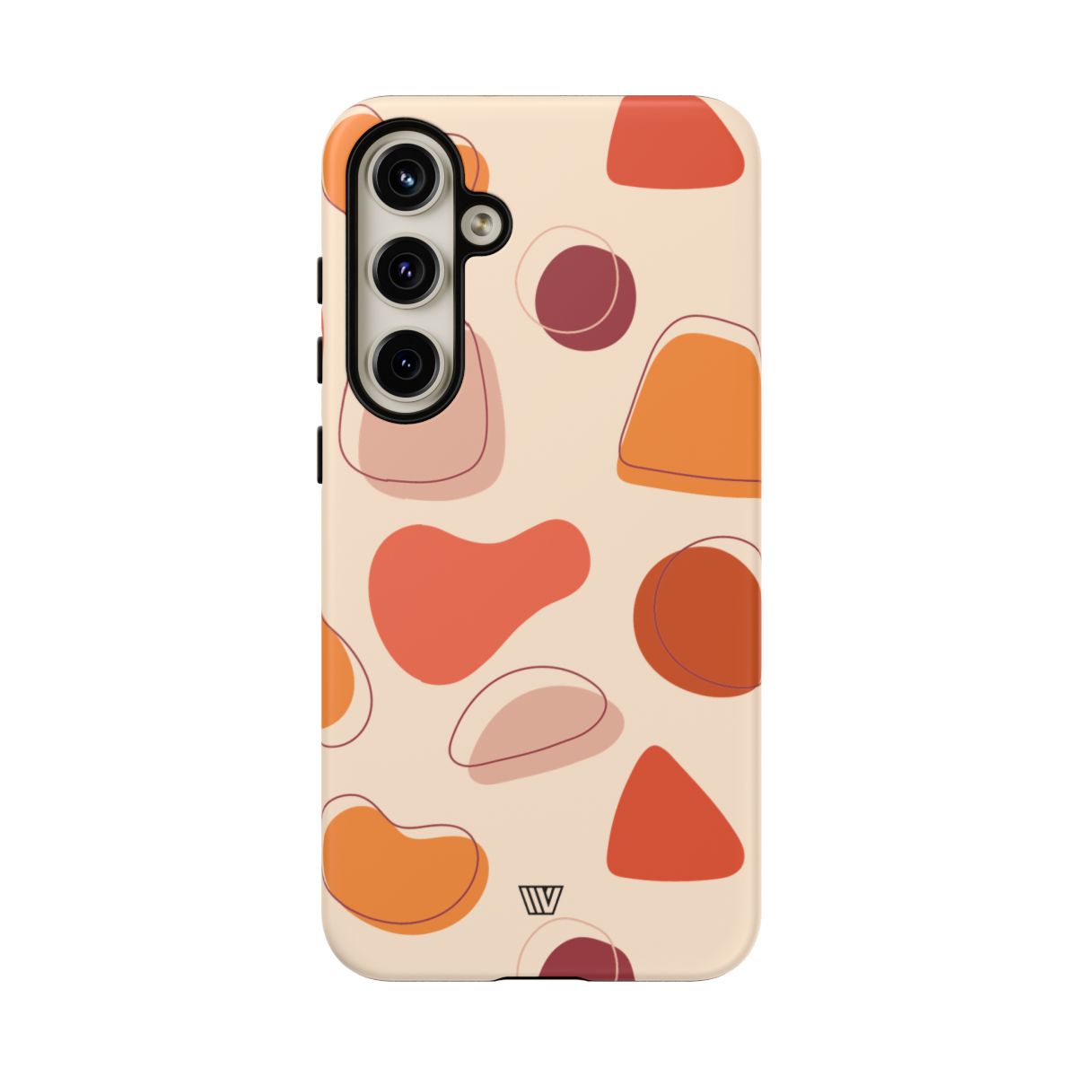 Tough Impact-Resistant Phone Case with Dual Layer WARM SHAPES