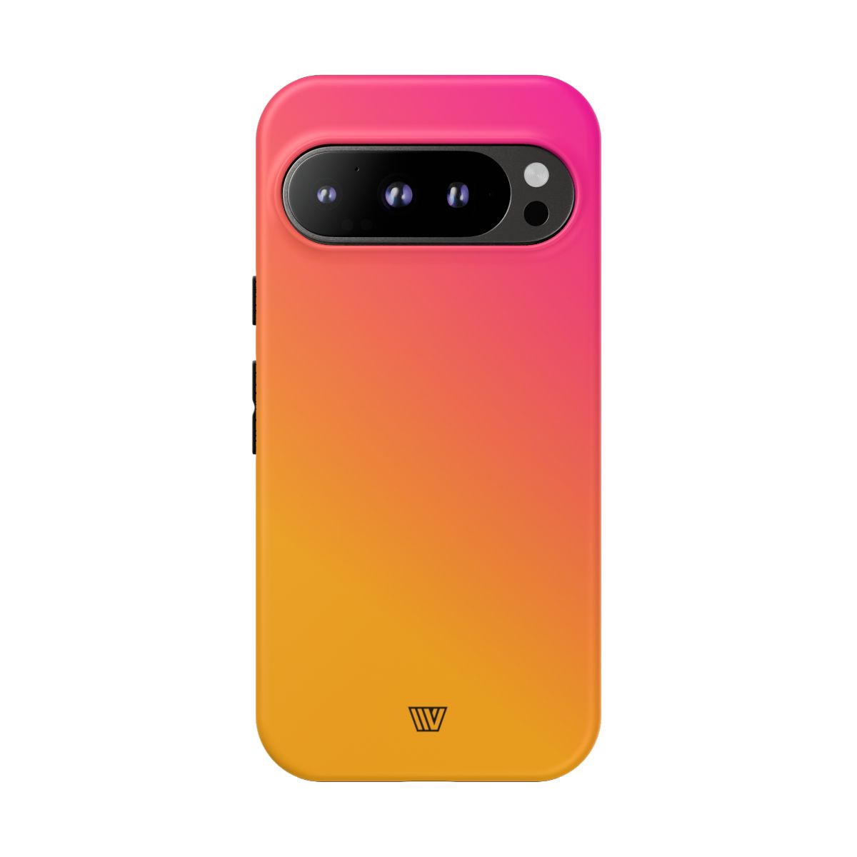 Hot Pink Orange Tough Phone Case