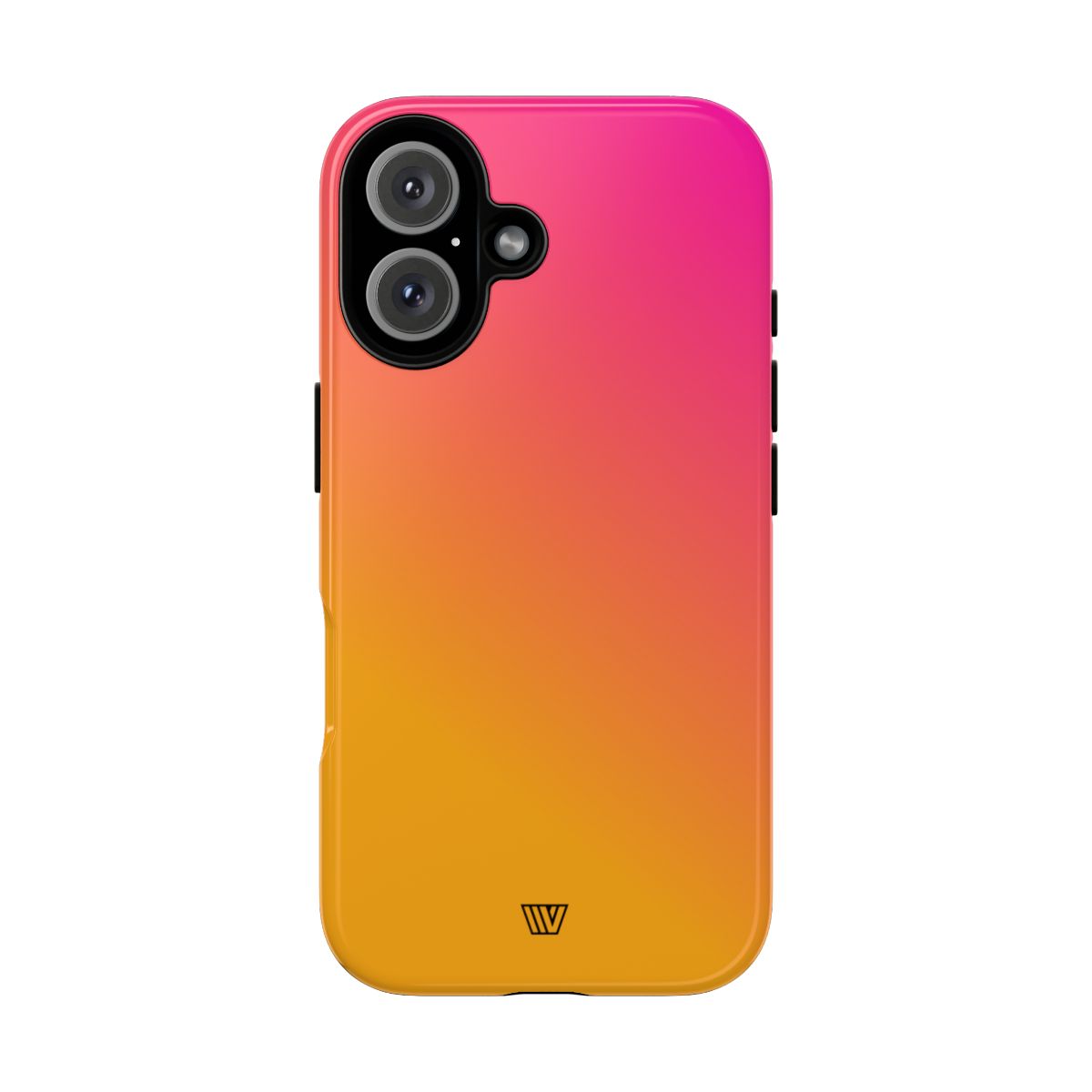 Hot Pink Orange Tough Phone Case