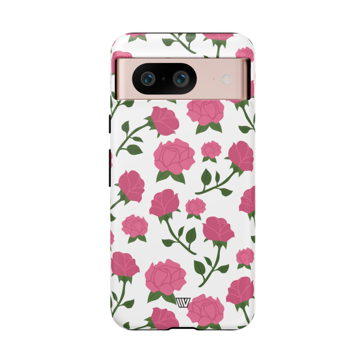 Pink Roses Tough Phone Case Dual-Layer Protective Trovvve