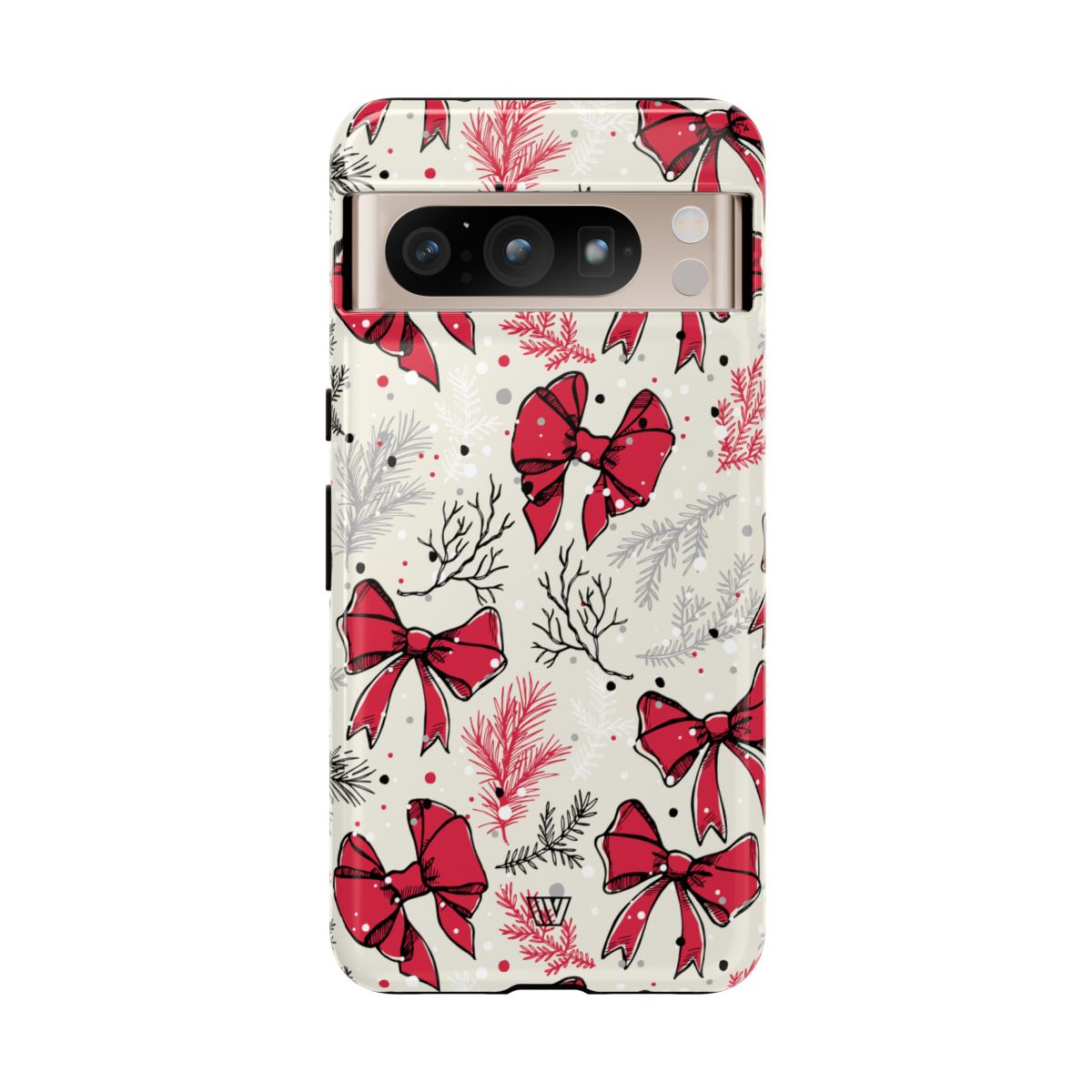 Tough Phone Case Impact-Resistant Dual Layer WINTER BOWS
