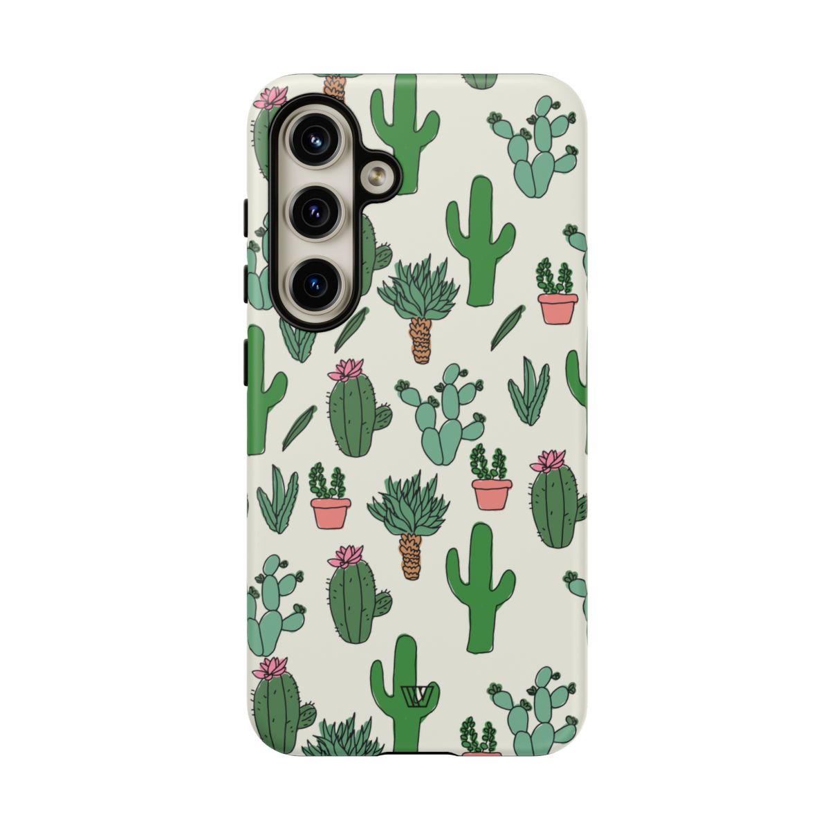 Tough Impact-Resistant Phone Case CACTUS DOODLES