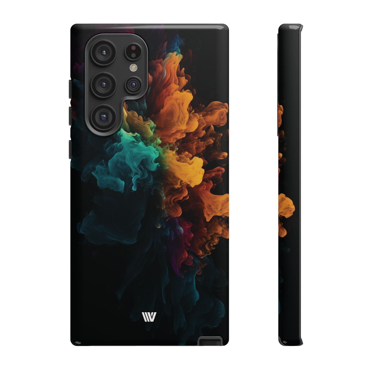 Tough Phone Case Dual-Layer Protection Color Burst